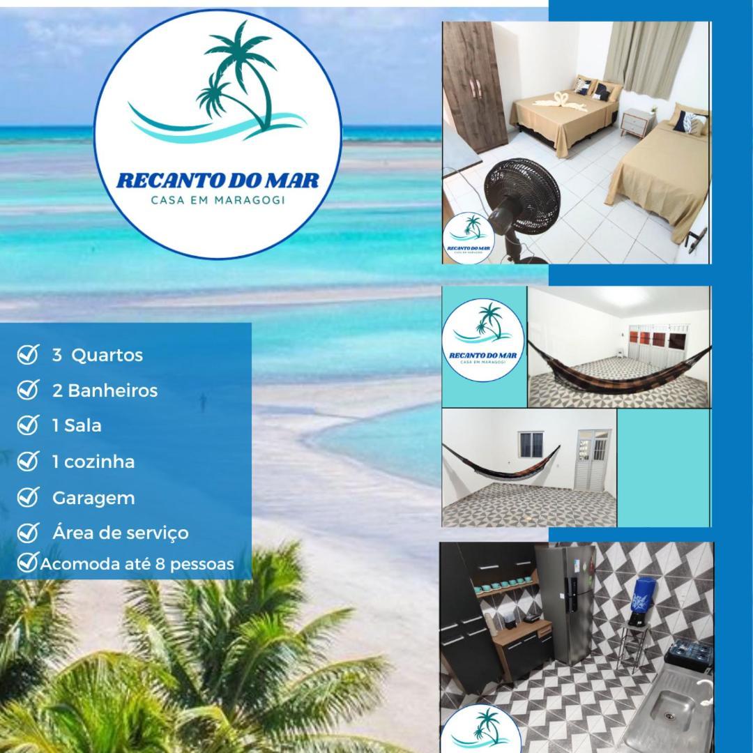 Recanto Do Mar- Casa Em Maragogi Luaran gambar